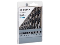 Bosch HSS csigafúrókészlet PointTeQ 1 mm - 10 mm 10 darabos Bosch HSS csigafúrókészlet PointTeQ 1 mm - 10 mm 10 darabos
