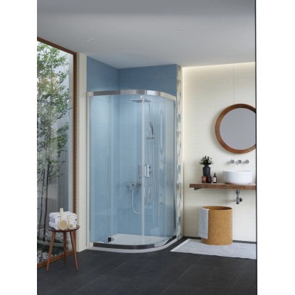 Wasserburg WB02 íves zuhanykabin 6 mm 80 cm x 80 cm x 190 cm