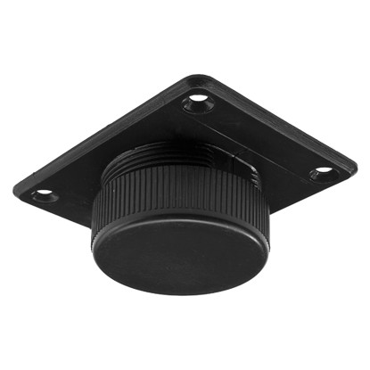 Hettich bútormagasság-állító, fekete