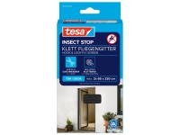 tesa Standard szúnyogháló ajtóra tépőzáras antracit 2 x 65 cm x 220 cm