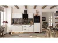 Flex-Well Exclusiv konyha 2327-019 Julia 280 cm matt fehér-Cosmopolitan tölgy Flex-Well Exclusiv konyha 2327-019 Julia 280 cm matt fehér-Cosmopolitan tölgy