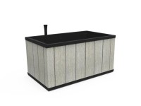 Sequoia duotech M festhető műanyag virágláda