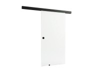 Doorlegro tolóajtó készlet EasySlide 65 ESG tiszta üveg fekete 205 cm x 90 cm Doorlegro tolóajtó készlet EasySlide 65 ESG tiszta üveg fekete 205 cm x 90 cm