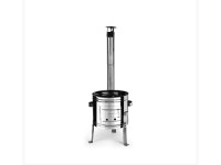 Perfect Home Inox parti üstház 36 cm + kémény + könyök + kalap