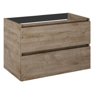 Roca Evelyne Basic 2Z mosdószekrény Canela tölgy 53 cm x 80 cm x 45,6 cm