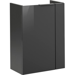 Fackelmann SBC mosdószekrény, antracit, 44 cm széles.