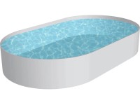Acélfalú medence szett Formentera beépíthető medence 525 cm x 320 cm Acélfalú medence szett Formentera beépíthető medence 525 cm x 320 cm