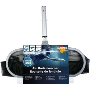 Summer Fun Alumínium medenceháló, 37 cm, tartós hálóval a medence tisztításához.