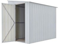 Globel Lean-To 58 fém falhoz támaszkodó szerszámos ház ezüstmetál Sz x Mé: 155 c Globel Lean-To 58 fém falhoz támaszkodó szerszámos ház ezüstmetál Sz x Mé: 155 c