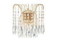 Searchlight Waterfall kétágú arany kristály lámpa E14 60W