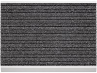 Lábtörlő Lincon alu-bordás antracit 37 cm x 58 cm