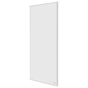 Fehér Infrae Smart & Easy S 700 W fűtőpanel termosztáttal elektromos fűtéshez.