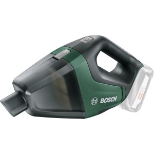 Bosch UniversalVac 18 Solo akkus kézi porszívó zöld és fekete színben.