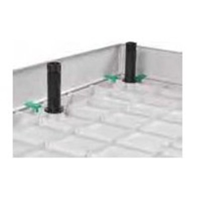 Előlap HERA 90 szögletes SMC zuhanytálcához fehér