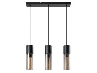 Rábalux Ronno beltéri függeszték fekete E27 3xMAX25W IP20