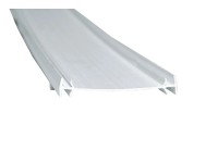 PVC soroló profil 70 mm széles 220 cm