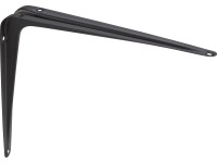 Acéllemez-konzol 35 cm x 30 cm fekete Acéllemez-konzol 35 cm x 30 cm fekete