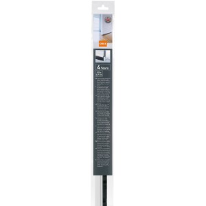 Csomagolt, fehér OBI Standard ajtótömítés 12 mm-ig terjedő résekhez.