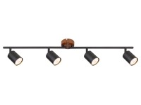 Rábalux Edmund beltéri Spotlámpa tölgy GU10 4x MAX 25W Rábalux Edmund beltéri Spotlámpa tölgy GU10 4x MAX 25W