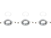 Briloner süllyesztett LED-es lámpa 3 darabos készlet alumínium