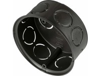 ISO-elágazó doboz átmérő: 70 mm x 70 mm fekete ISO-elágazó doboz átmérő: 70 mm x 70 mm fekete