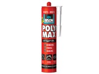 BISON szilikonragasztó Poly Max tömítő fehér 425 g