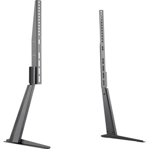 Schwaiger LED TV állvány, dönthető, 50 kg-ig, fekete, lapos képernyőkhöz.