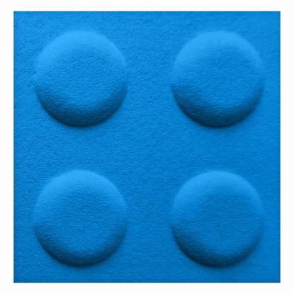 Decosa filcblokk kék 30 cm x 30 cm