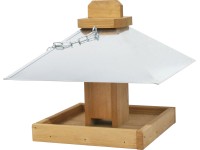 Madáretető mandulafenyőből cinktetős 26 cm x 24 cm
