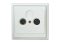 Thaya antennadugalj TV/RF fehér Thaya antennadugalj TV/RF fehér