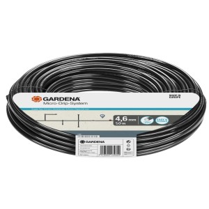 Gardena 4,6 mm-es (3/16) elosztócső, 50 m-es tekercs Micro-Drip rendszerekhez.