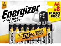 Energizer elem alkáli Power mignon AA 8 db