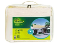 Sunnet Kit polyester napvitorla bézs 3,6 m x 3,6 m