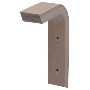 OBI Multiplex bükk konzol, 150x100mm, polcokhoz és egyedi belsőépítészethez.