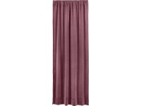 OBI függöny-szett bújtatóval 2 db 135 cm x 250 cm bogyópiros