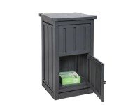 Floraworld csomagátvevő doboz profilozott acél zárható 109 x 63 x 55 cm antracit Floraworld csomagátvevő doboz profilozott acél zárható 109 x 63 x 55 cm antracit