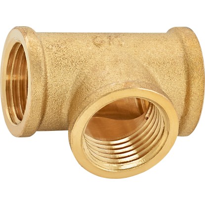 OBI menetes T-idom 18,6 mm (Rp 1/2) sárgaréz