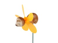 Lajháros földbe szúrható kerti dekoráció szélkerékkel 48 cm x 13 cm x 11,5 cm