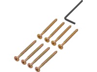 Szerelőkészlet az Edgewood FSC® akác kerti padhoz