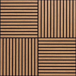 Akusztikus panel tölgy 4 db 600 mm x 600 mm x 18 mm