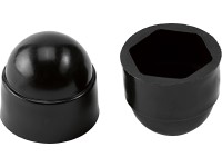 Műanyag csavarvédő sapka M8 fekete 8 db