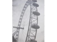 Kapcsos képtartó átlátszó keret nélküli 60 cm x 80 cm