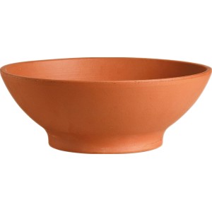 Deroma Ciotolone virágtál, Ø 36 cm, terrakotta, ideális kertbe és erkélyre.