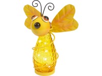 OBI Cabelli napelemes LED-es asztali lámpa sárga pillangó OBI Cabelli napelemes LED-es asztali lámpa sárga pillangó