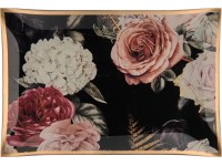 Blush Bordeaux üvegtál 21,5 cm x 14,5 cm