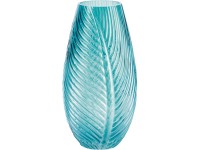 Váza Glam Forest 12,5 cm x 19,5 cm türkiz