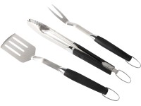Jamestown grilleszközkészlet műanyag markolattal 3 részes