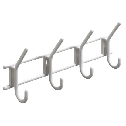 Hettich ruhafogas 4 akasztóval fehér