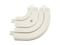 Gardinia GE3 körív hosszabbításhoz, 3 pályás, fehér, 13,5 cm x 13,5 cm Gardinia GE3 körív hosszabbításhoz, 3 pályás, fehér, 13,5 cm x 13,5 cm