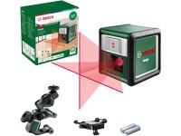 Bosch Quigo keresztvonalas lézer univerzális MM 2 rögzítővel Bosch Quigo keresztvonalas lézer univerzális MM 2 rögzítővel